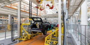 Car Bodies assembly line factory